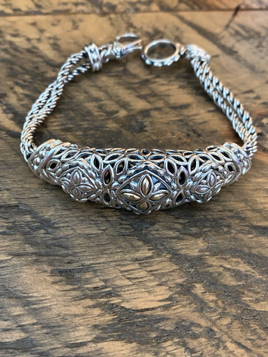 J Hardy 14K/925 Brclt