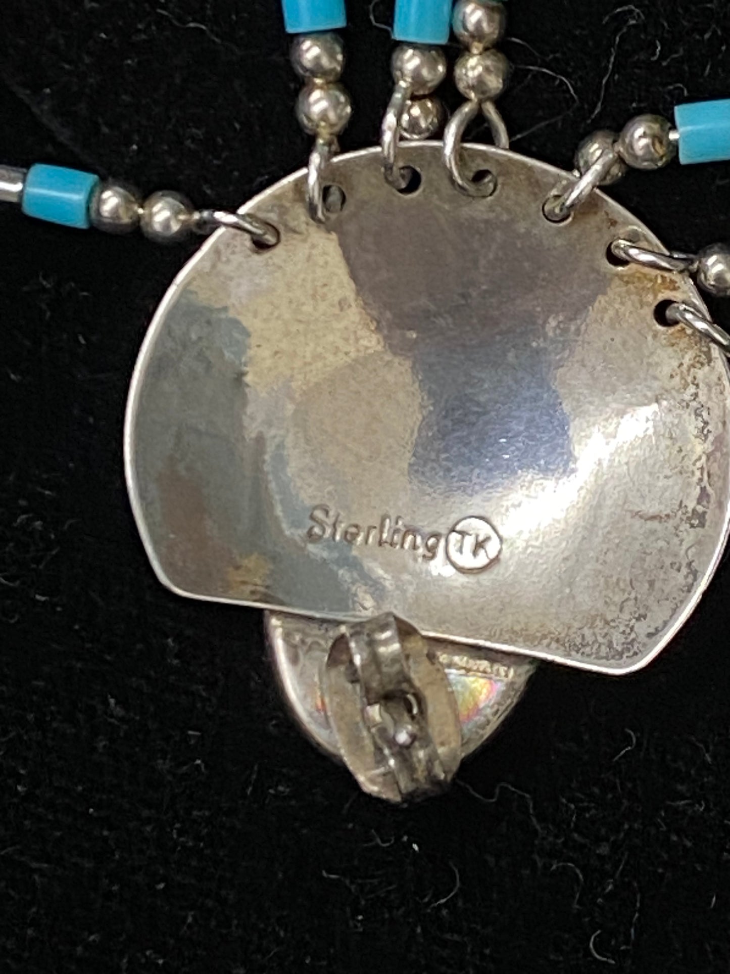 Sterling Southwestern Style Earrings