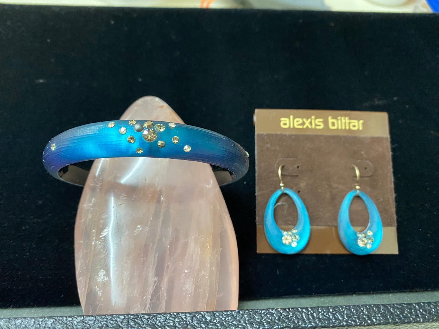 Bittar Lucite Ear NWT 1218