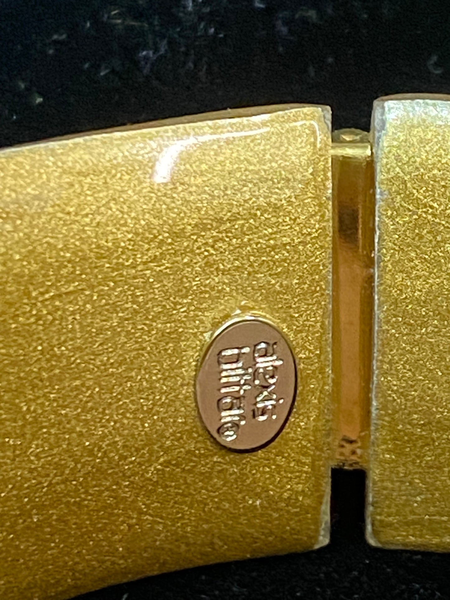 Bittar Black MOP Cuff 1219