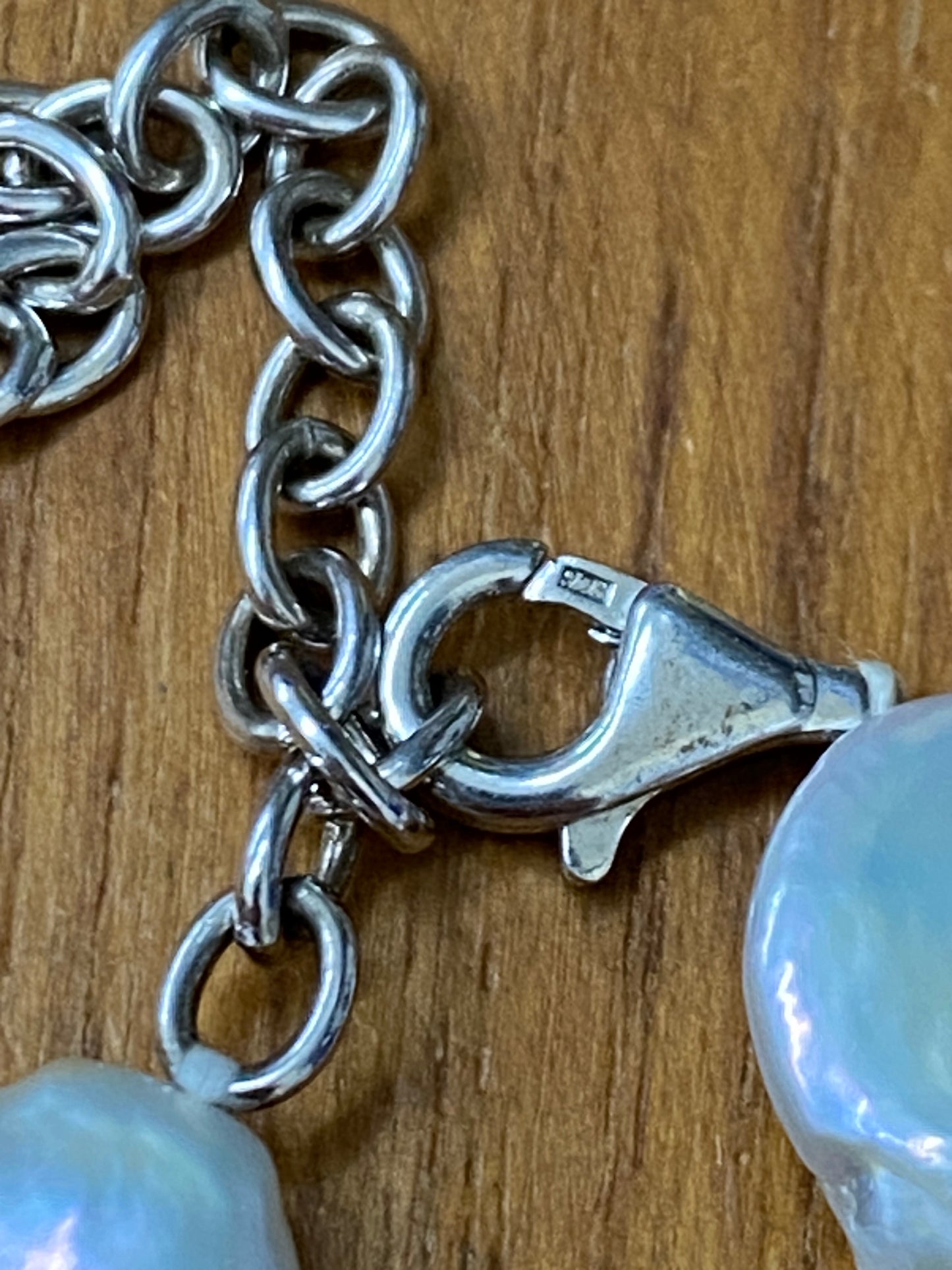 925/Coin Pearl Necklace