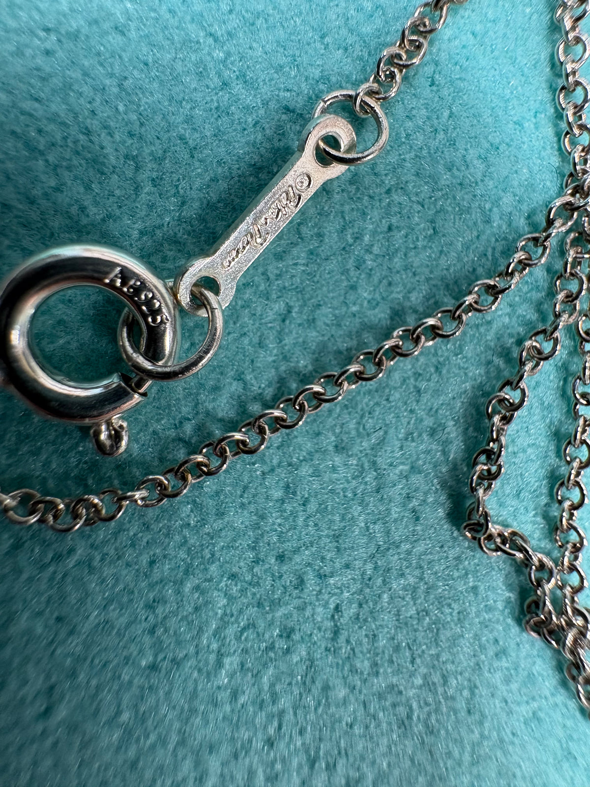 Tiffany & Co "Smile" Graffiti Necklace (authenticated)