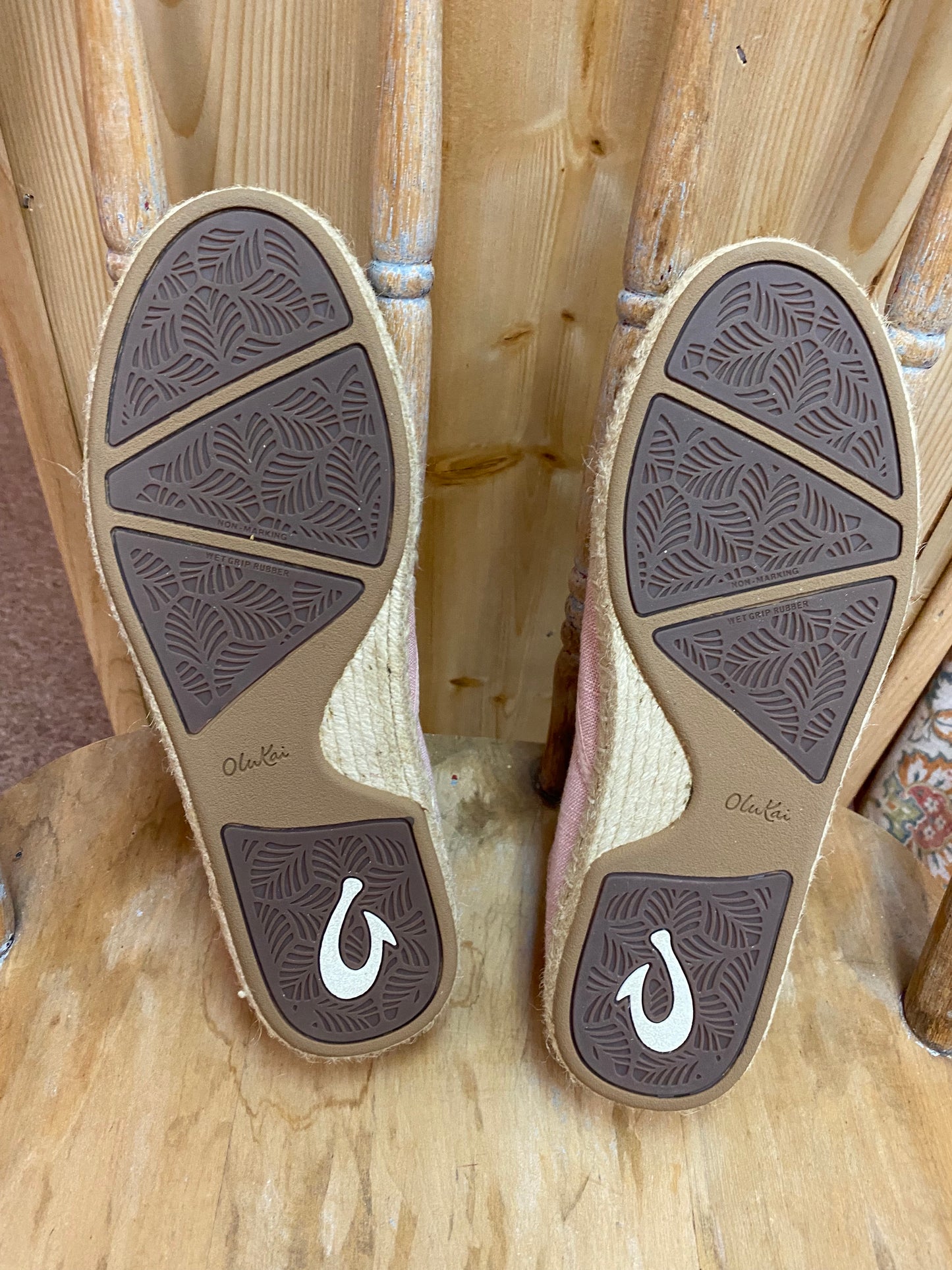 OluKai Pink Loafers ($100 new)