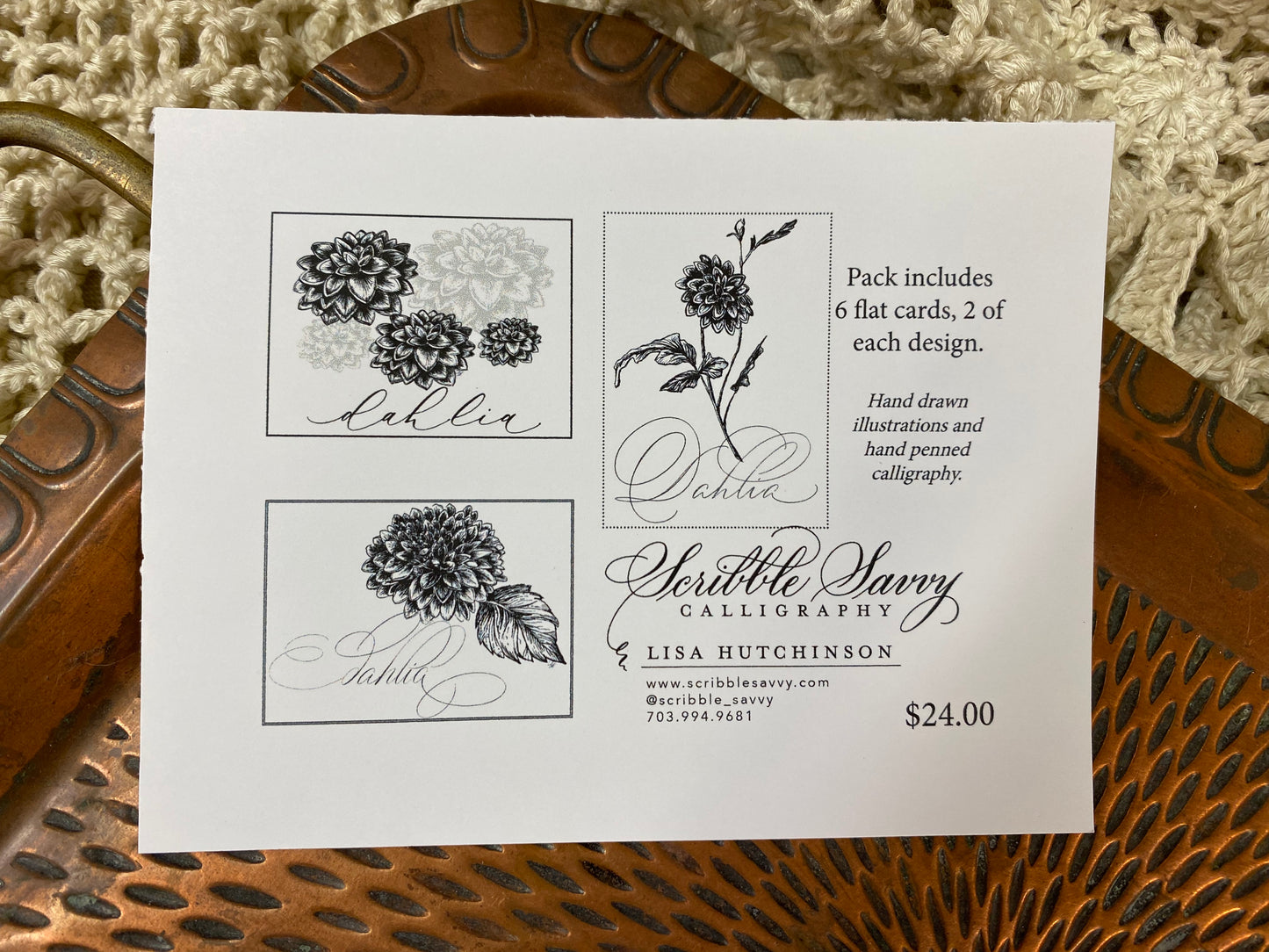 Dahlia x6