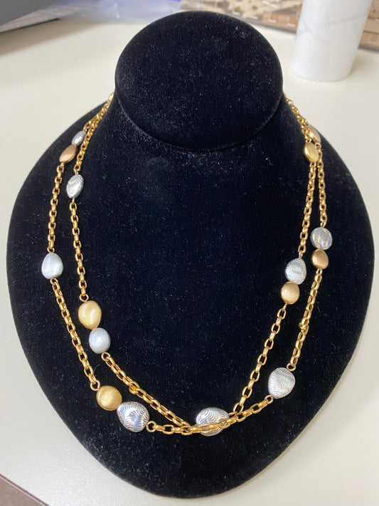 BR Silver/Gold Nck 0719