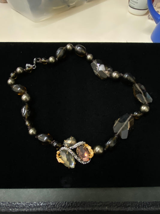 Bittar Pearl/Crys Nck 1218