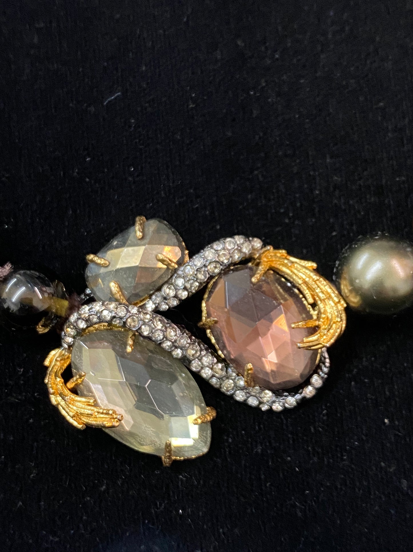 Bittar Pearl/Crys Nck 1218