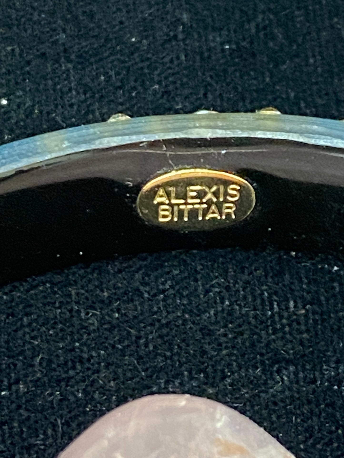 Bittar Lucite Ear NWT 1218