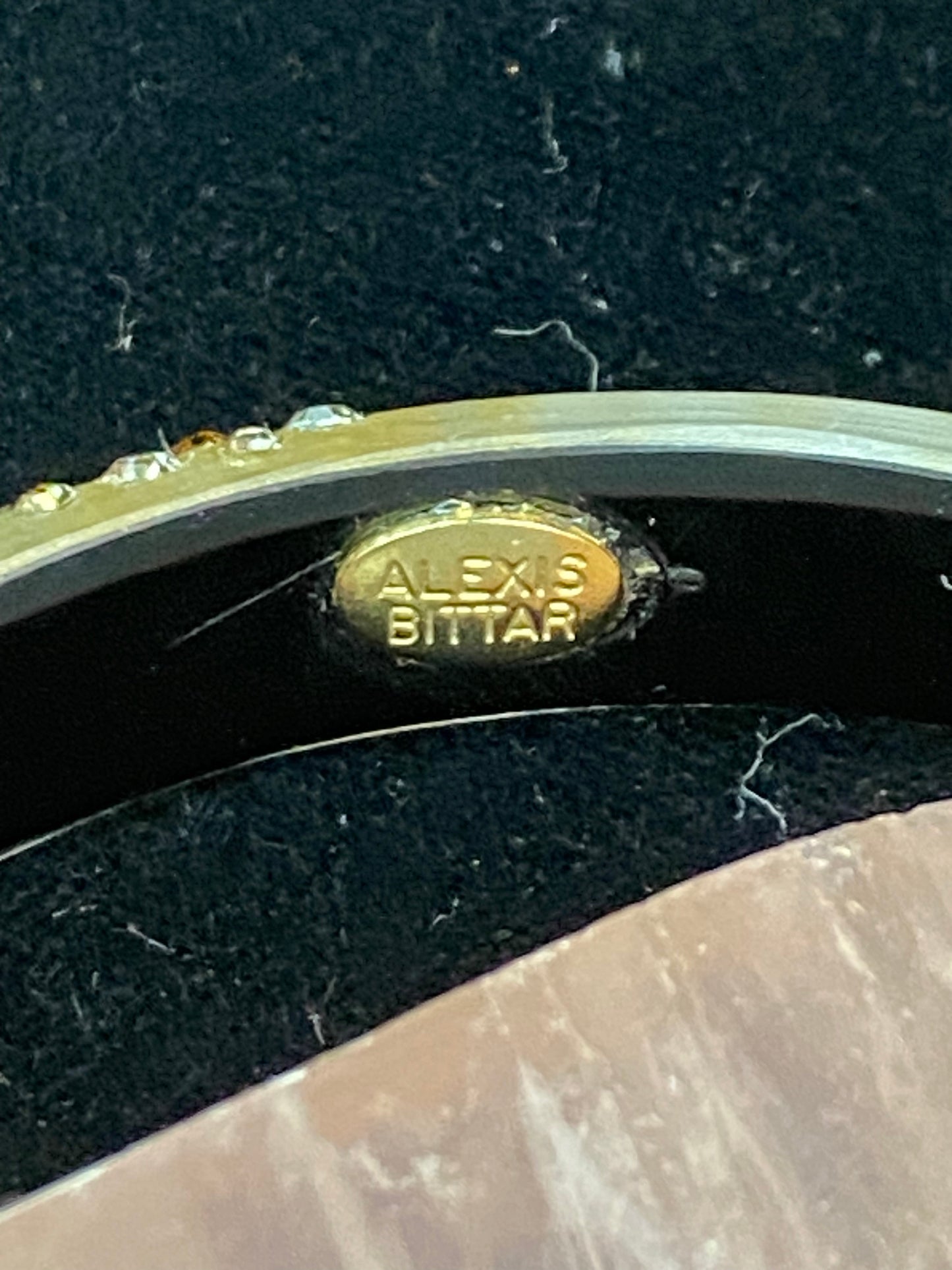 Bittar Cryst Bangle 1219