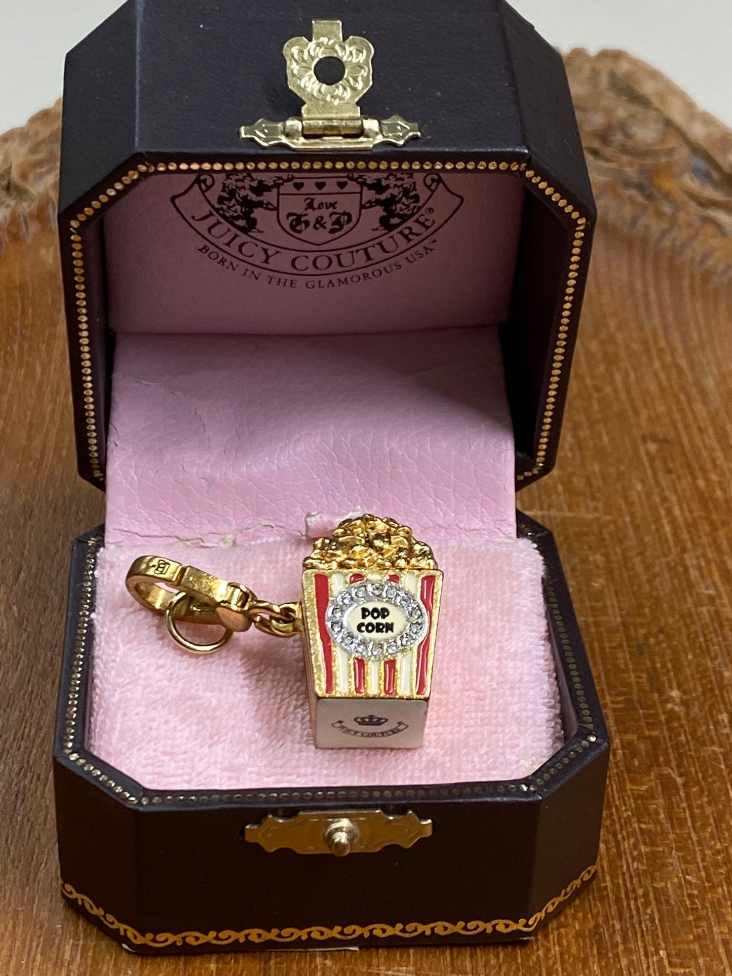 Juicy Couture Popcorn Charm NIB