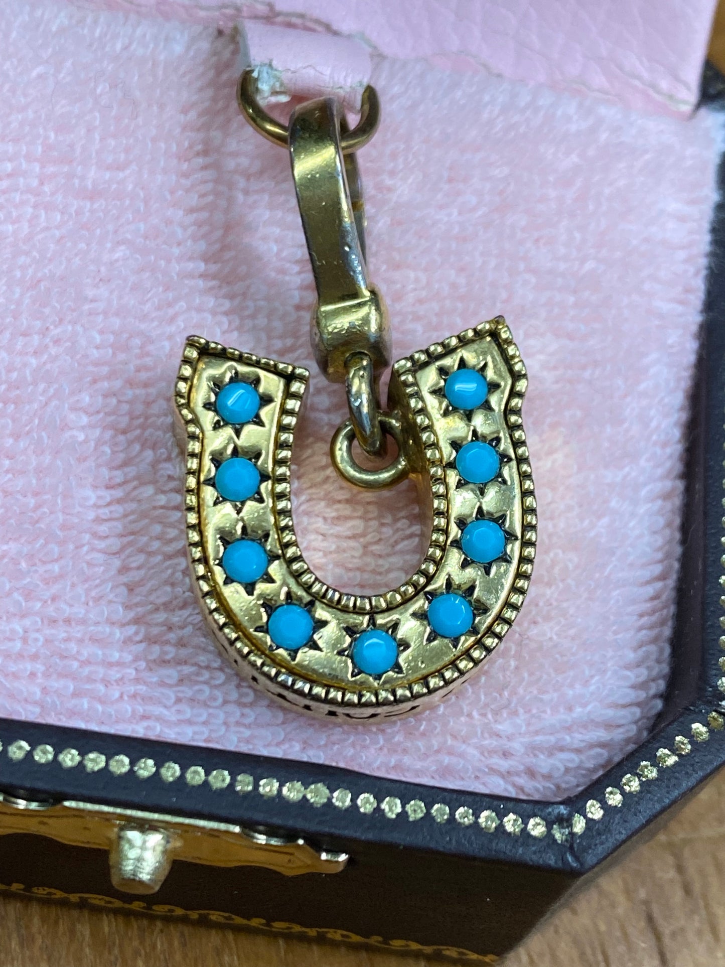 Juicy Couture Lucky Horse Shoe Charm NIB