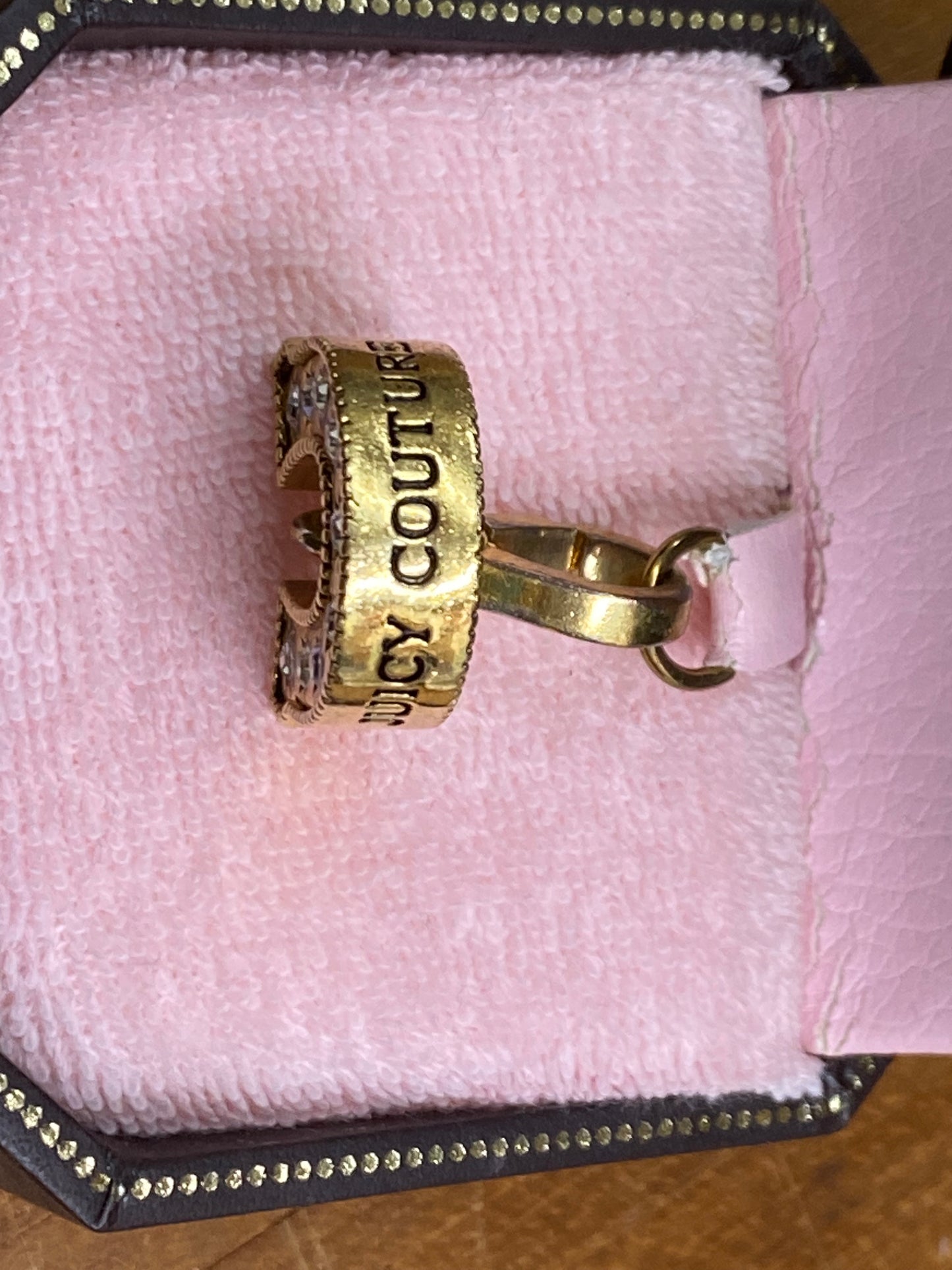 Juicy Couture Lucky Horse Shoe Charm NIB