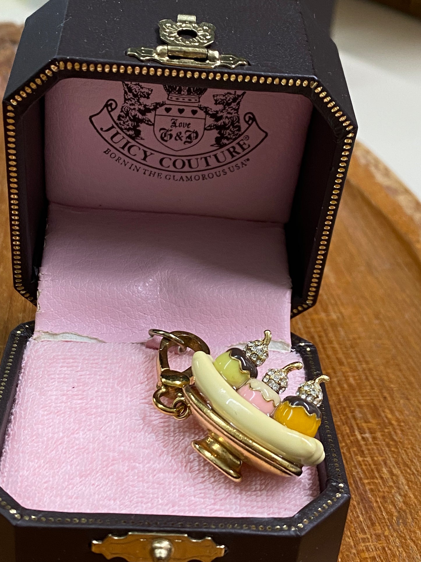 Juicy Couture Banana Split Charm NIB