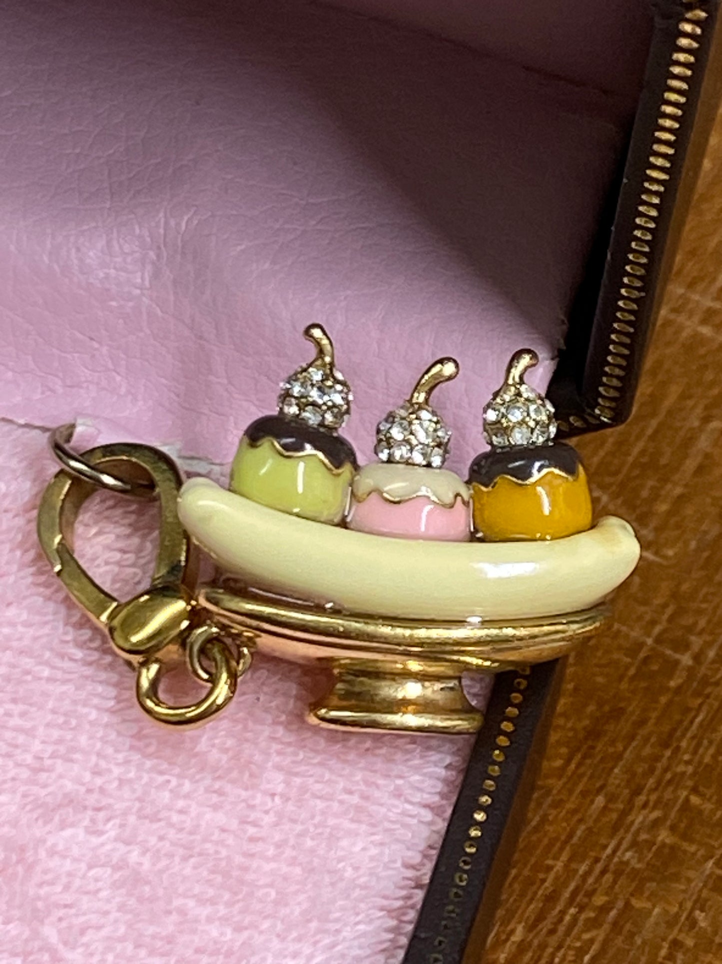Juicy Couture Banana Split Charm NIB
