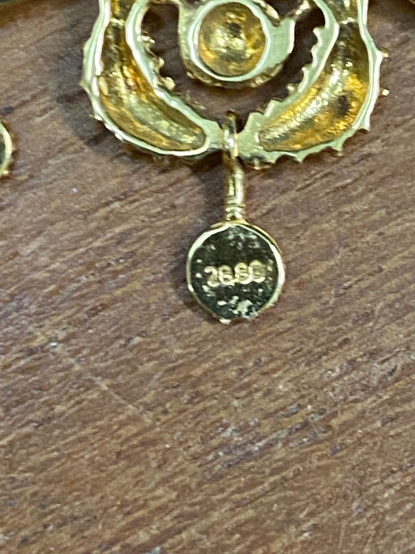 Bees of Malia 14k Gold Pendant