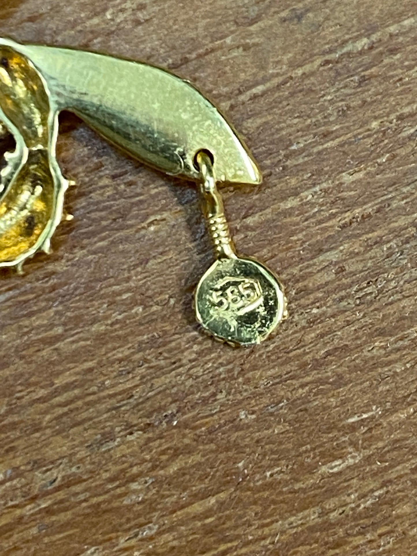 Bees of Malia 14k Gold Pendant