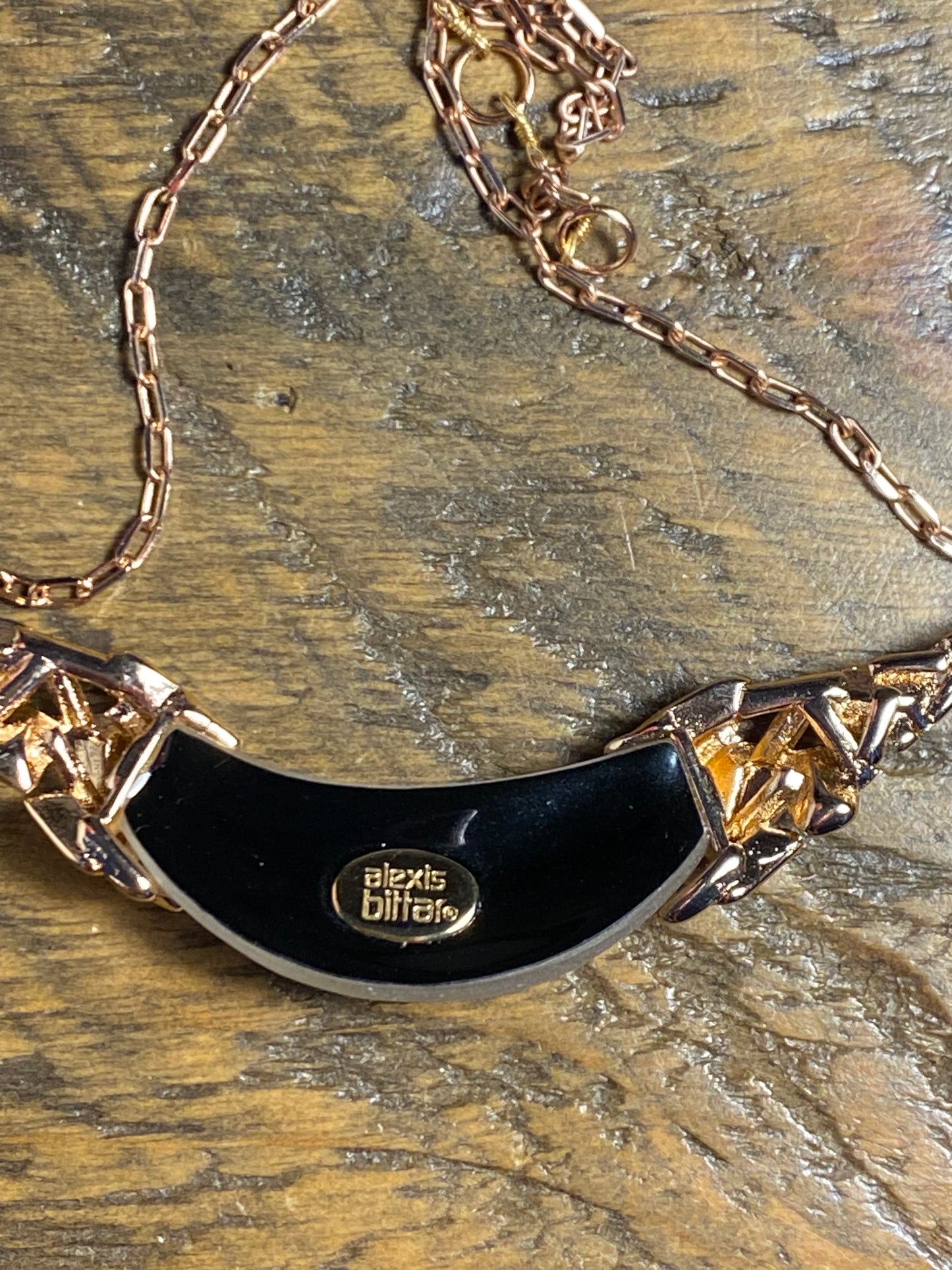 Alexis Bittar Lucite Crystal Necklace