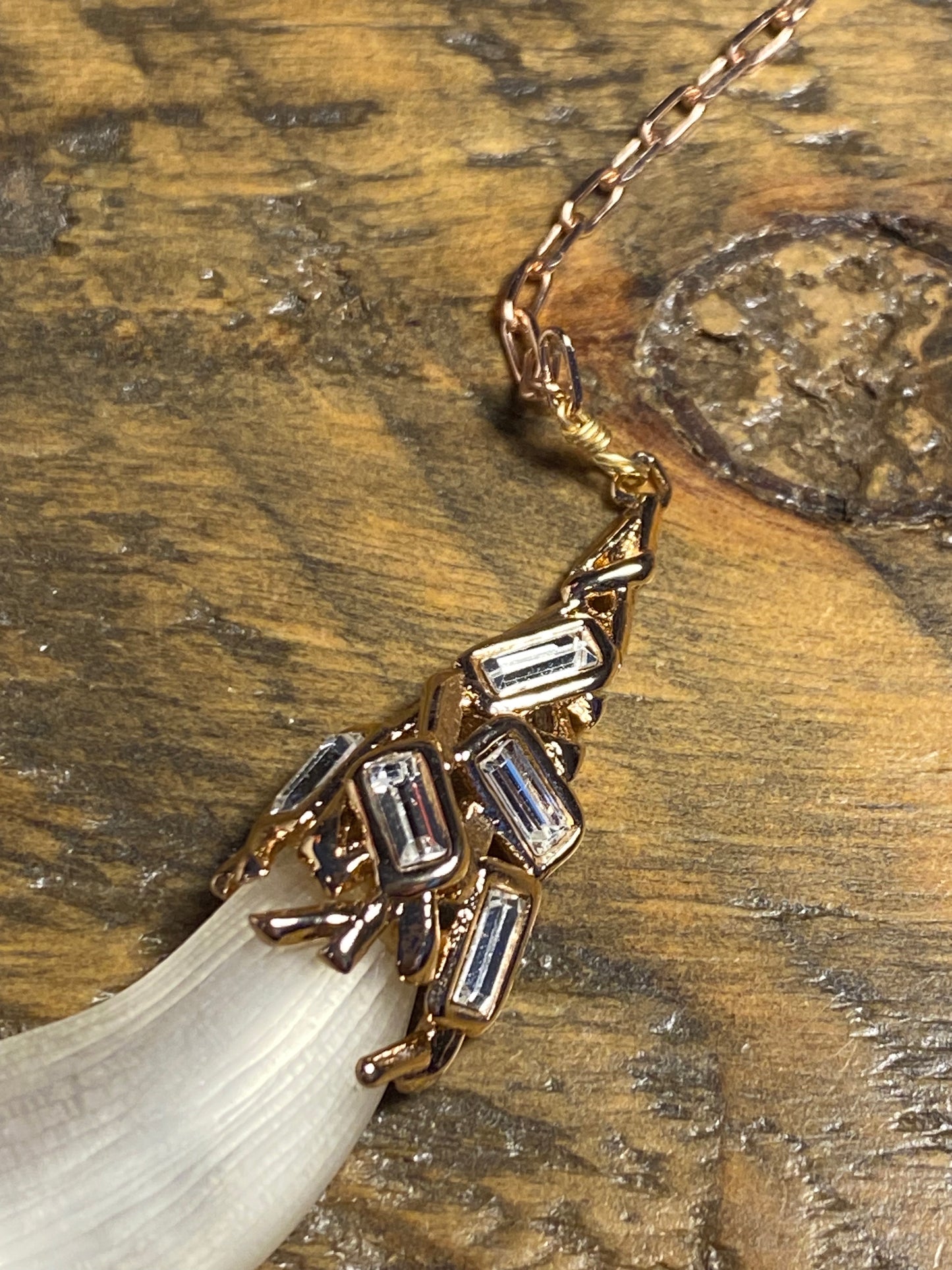 Alexis Bittar Lucite Crystal Necklace