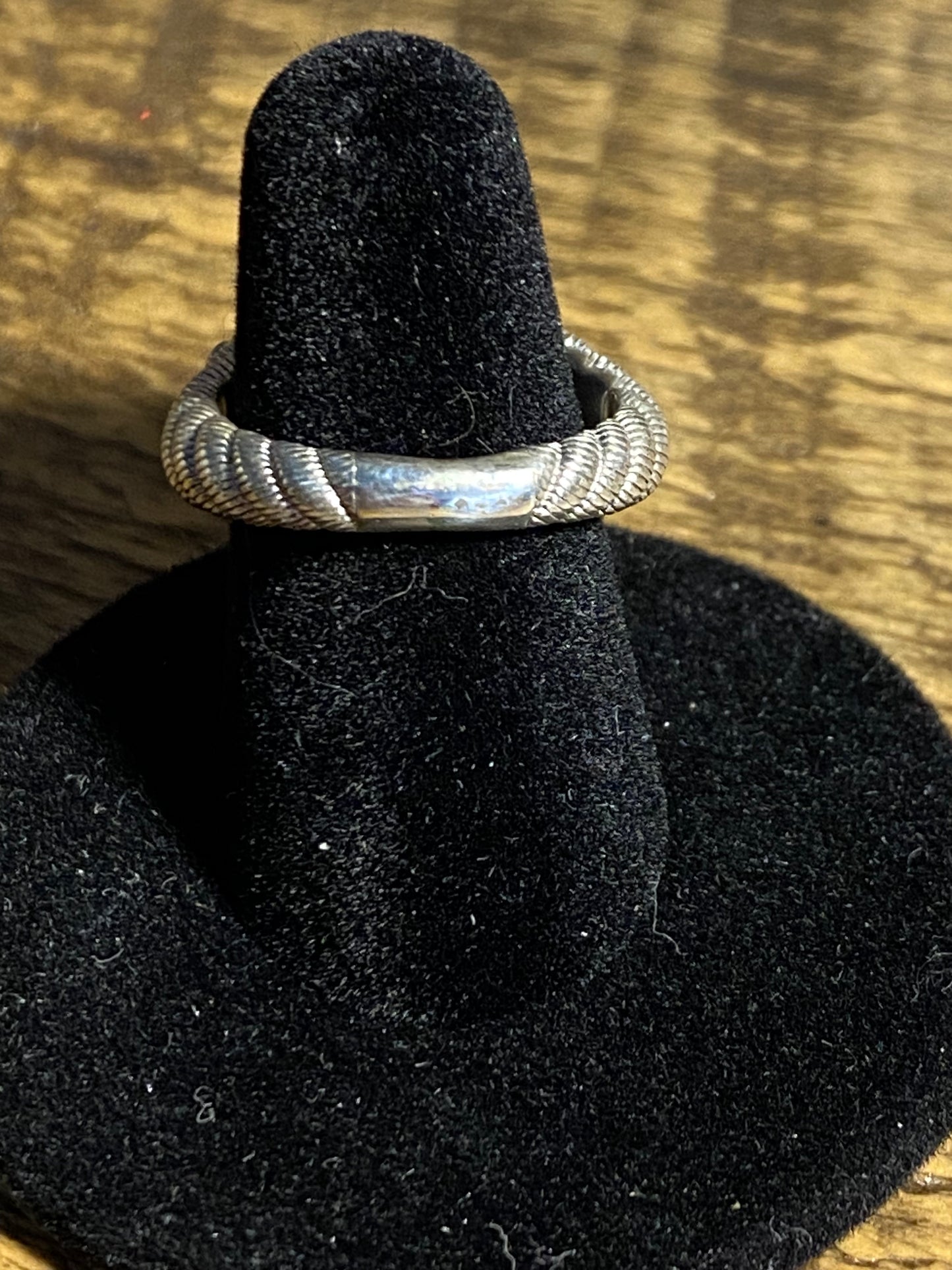 Judith Ripka Clear Quartz/White Agate/925 Ring Size 7.25