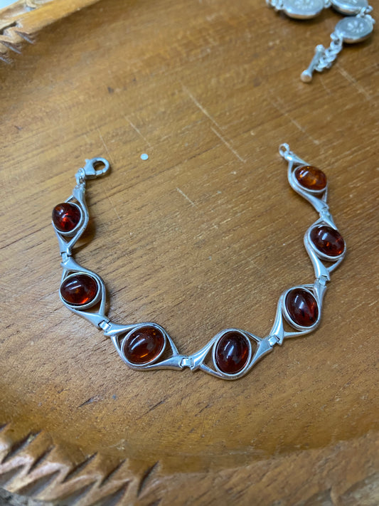925 Amber Bracelet
