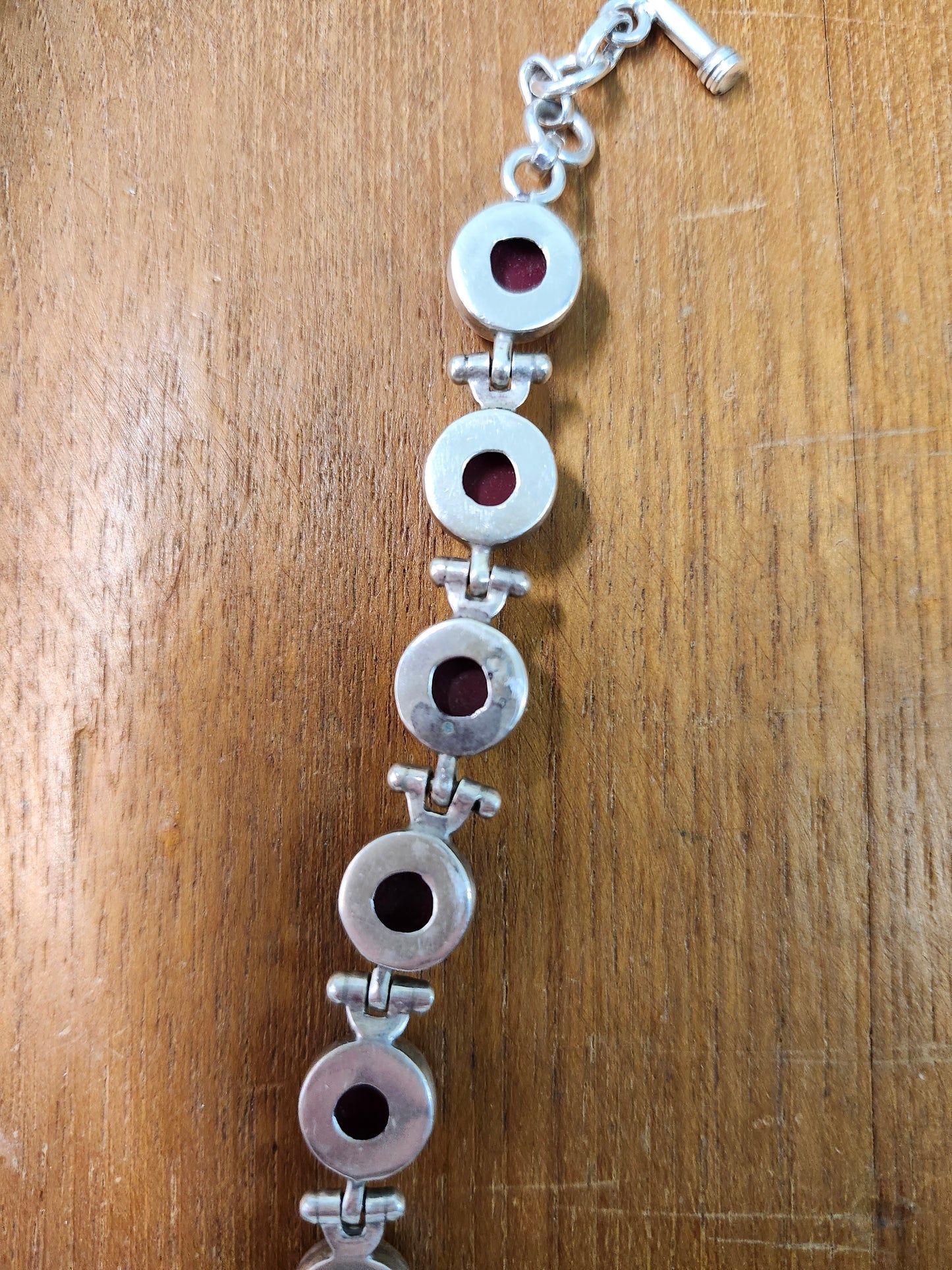 925 Red Jasper Bracelet