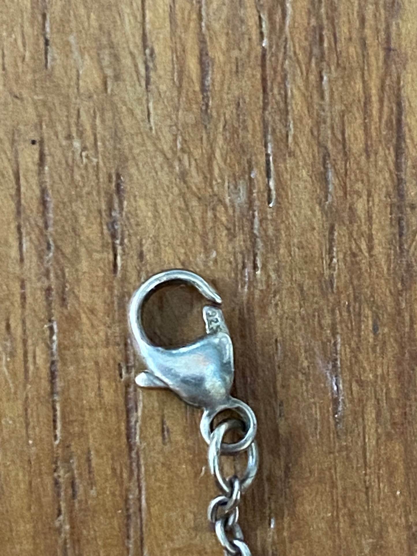 TOTS 925/18k Verm 3 Charm Nck 0514
