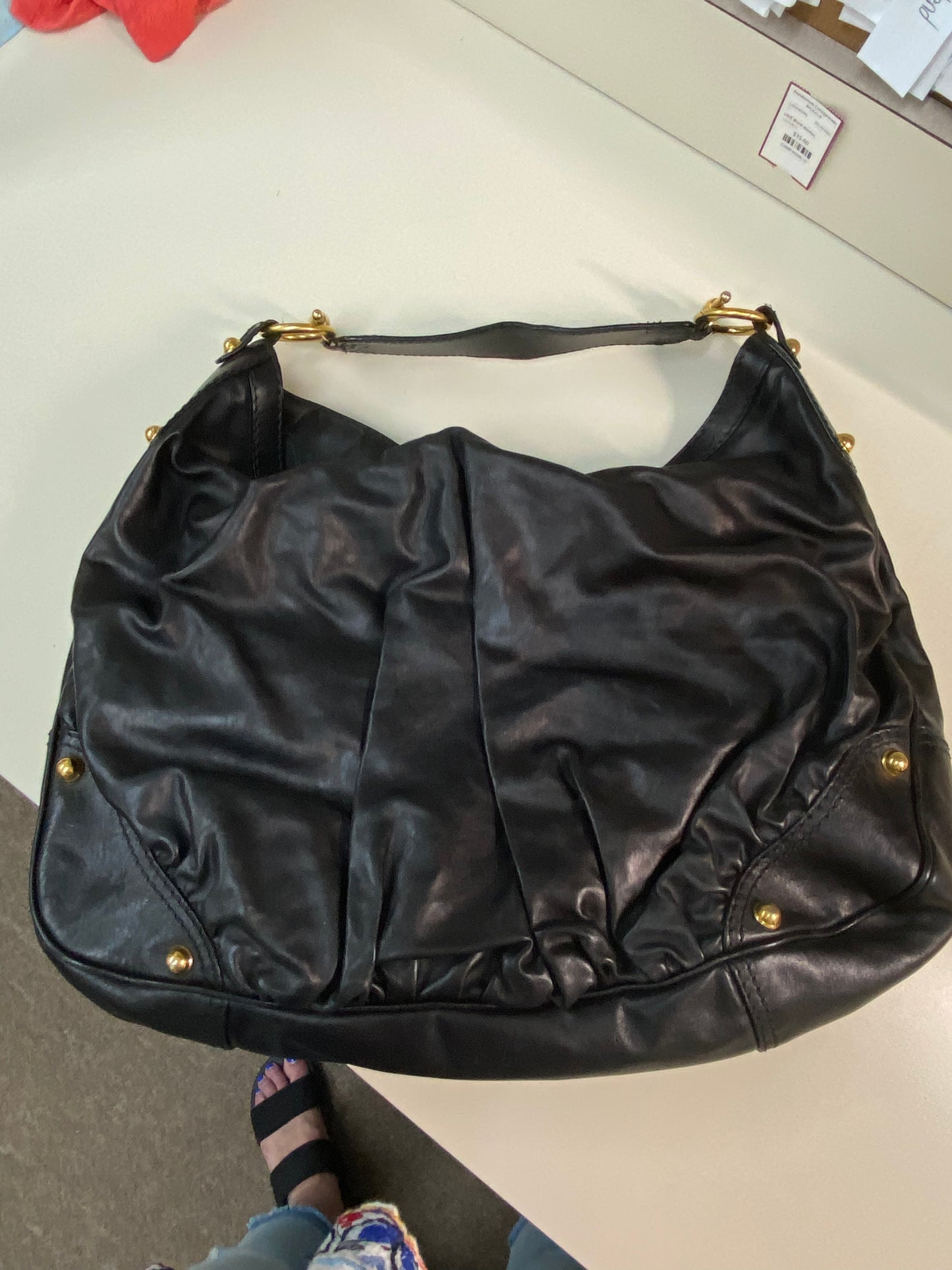 GUCCI Jockey Hobo Bag (AUTH)