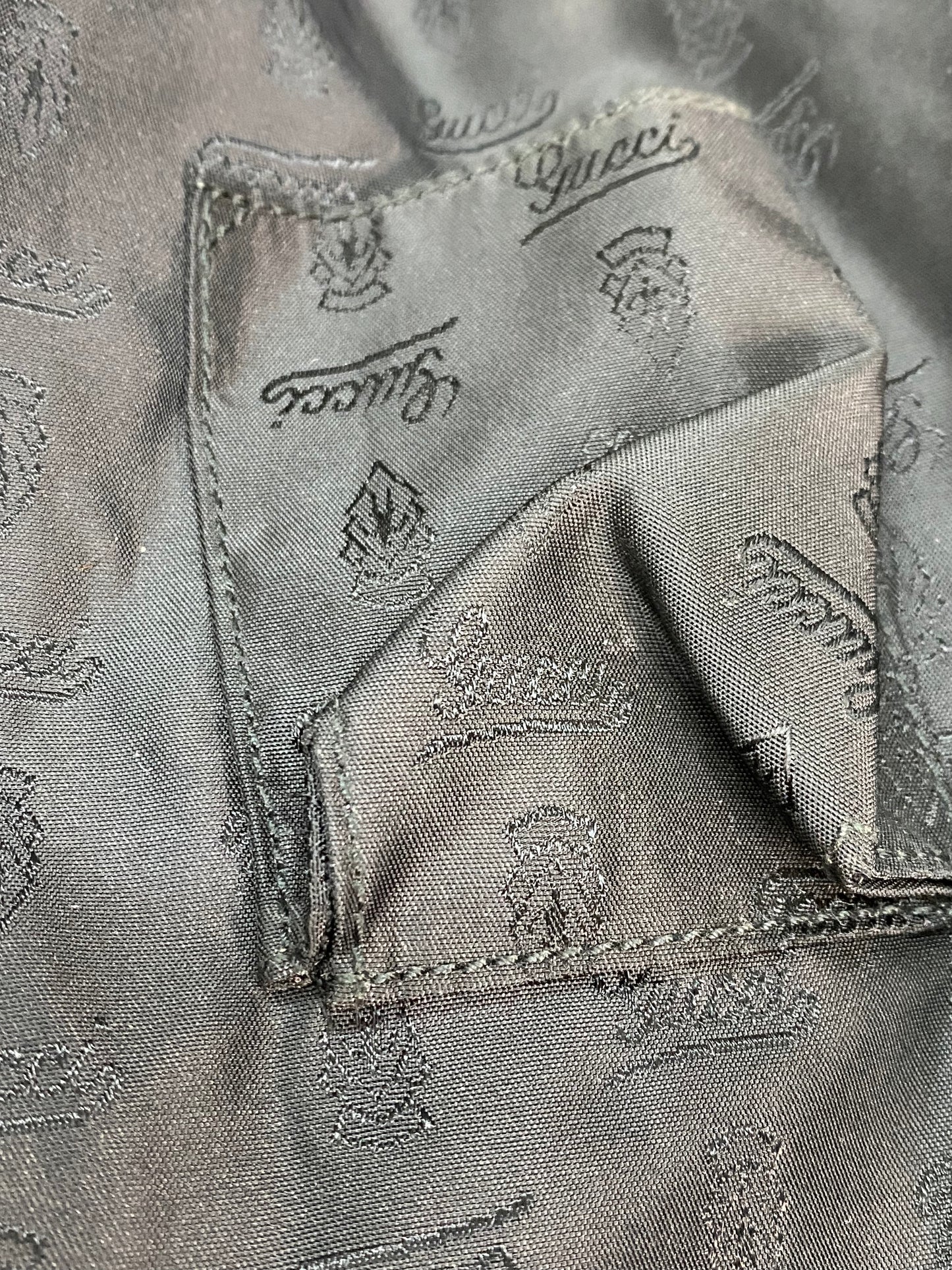 GUCCI Jockey Hobo Bag (AUTH)