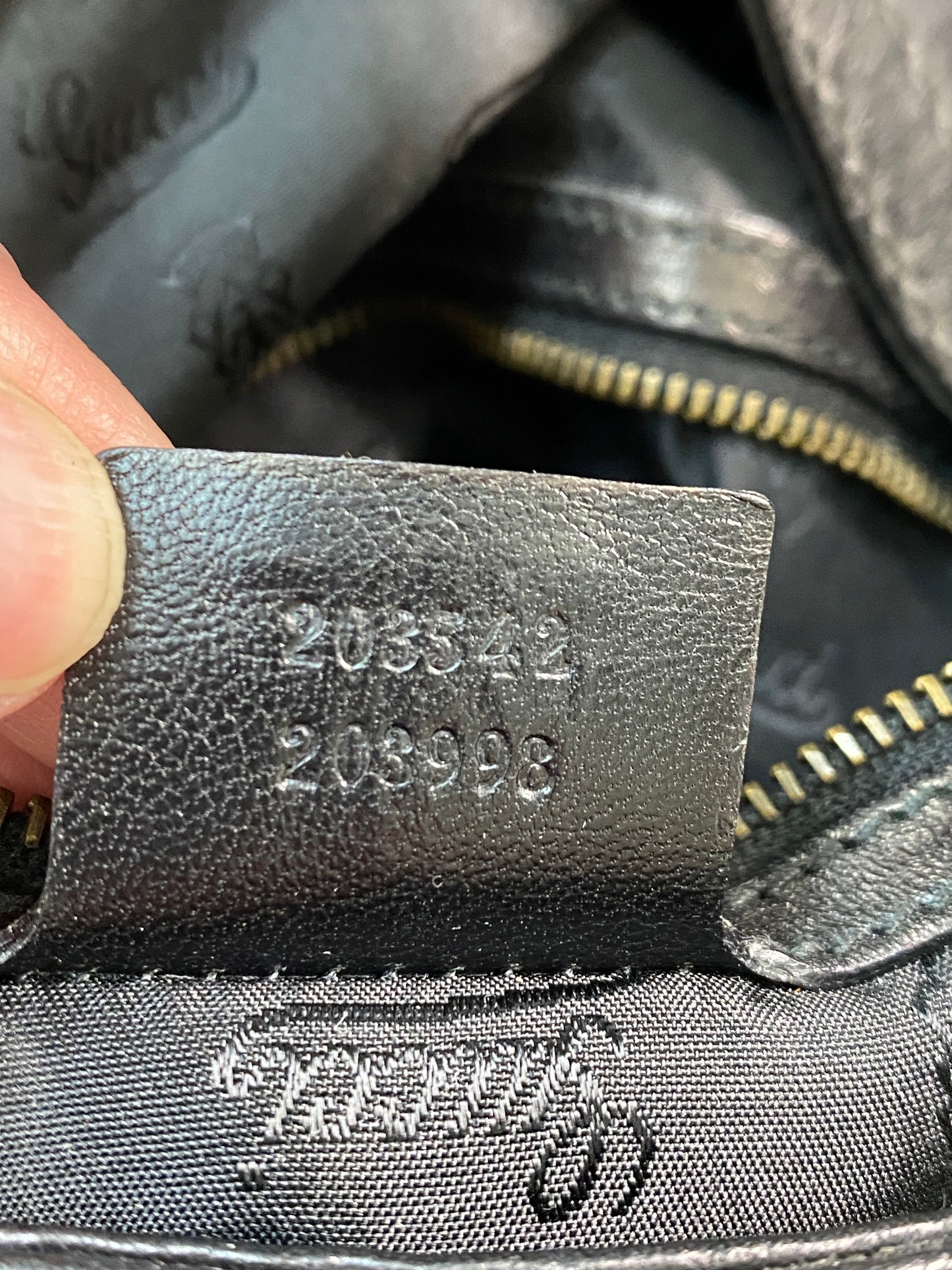 GUCCI Jockey Hobo Bag (AUTH)