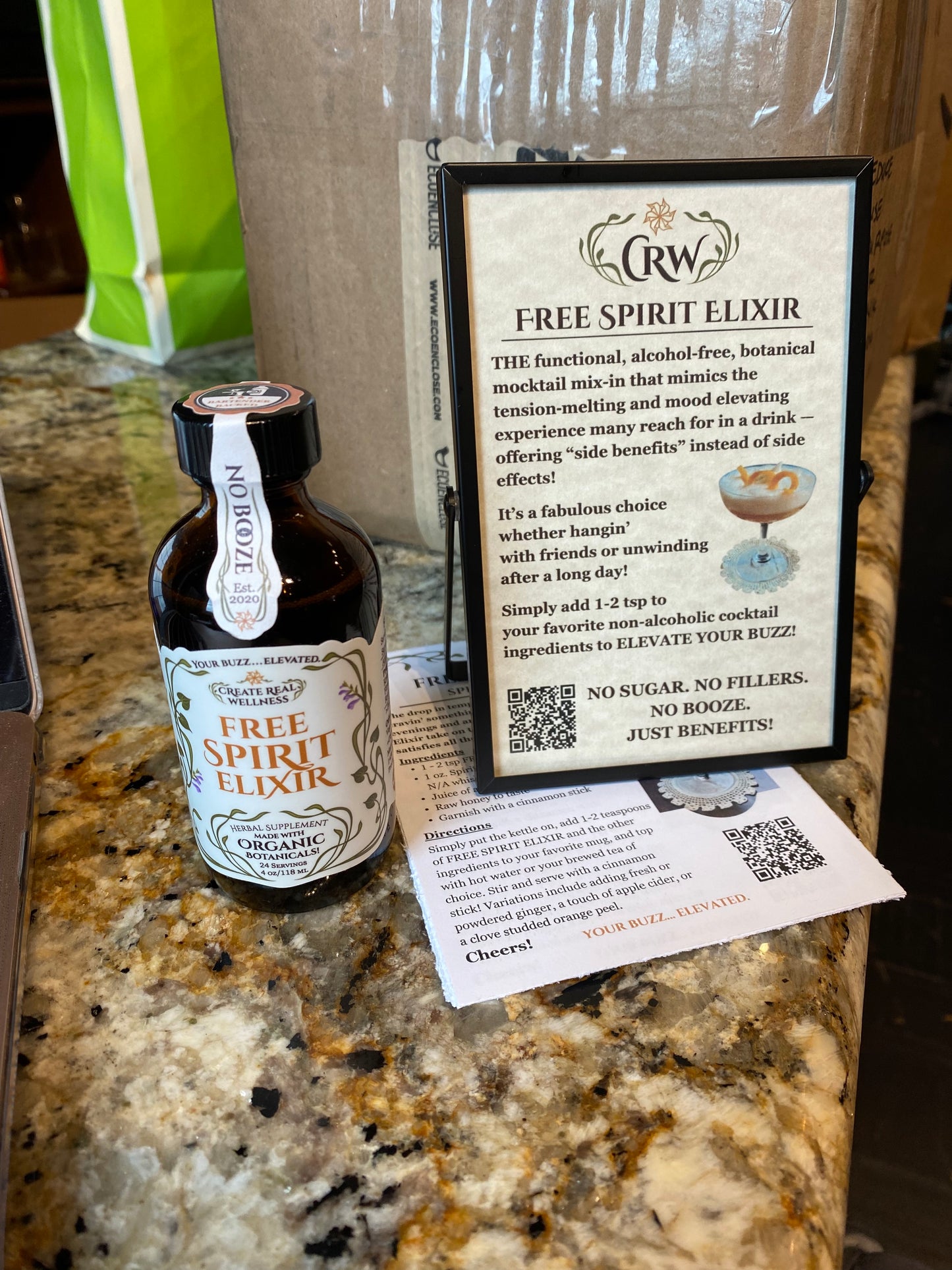 Free Spirit Elixir - from Create Real Wellness - 4 oz